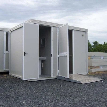 Módulo Sanitario PMR nuevo con WC PMR y Lavabo PMR