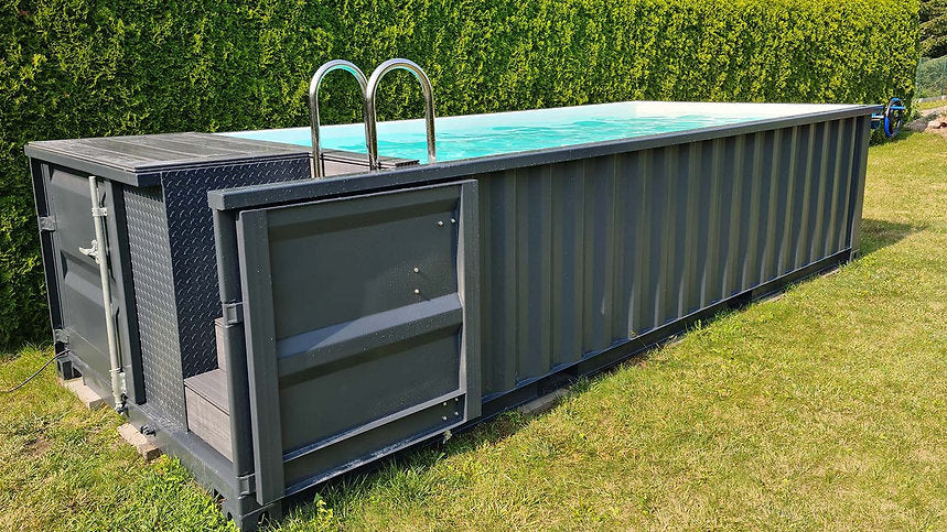 Piscina contenedor 6,2 mx 2,5 m Jet Swim